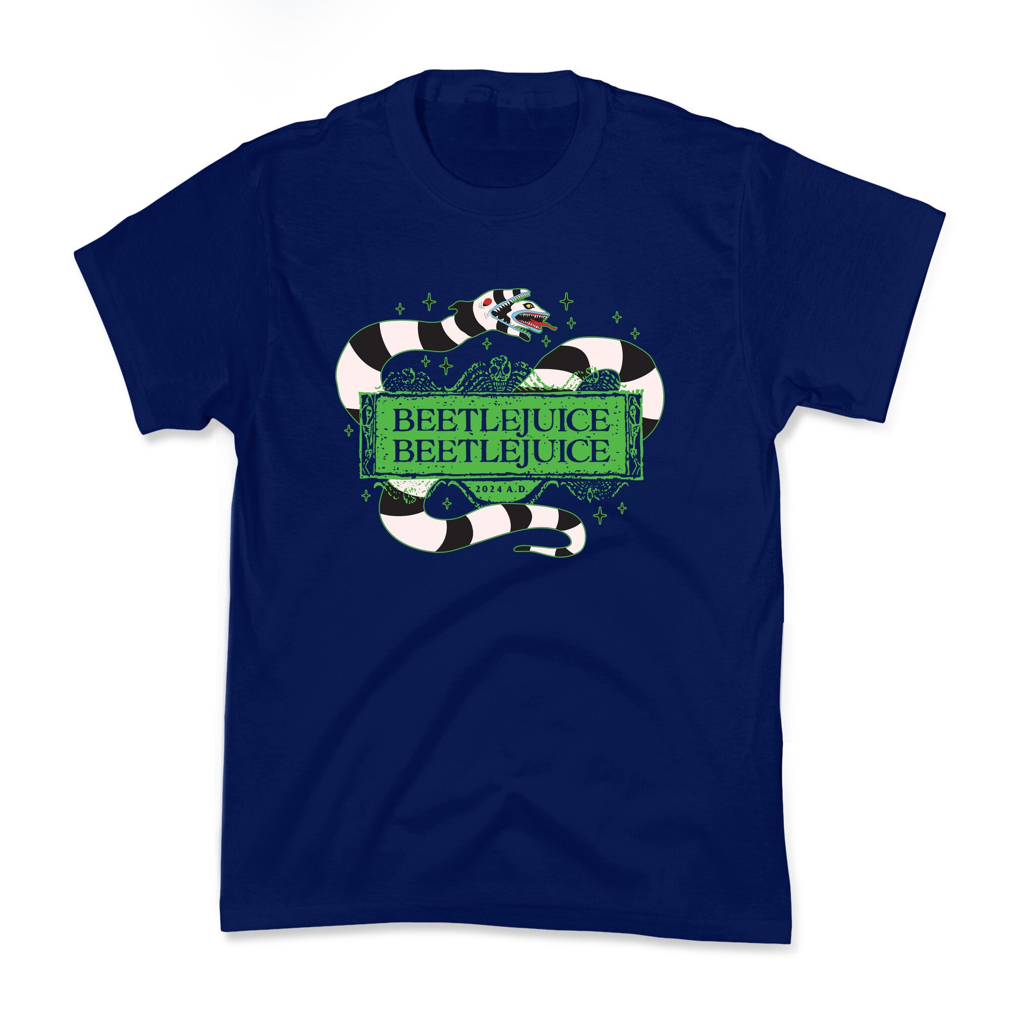 Beetlejuice Beetlejuice 2024 AD Kids Tee